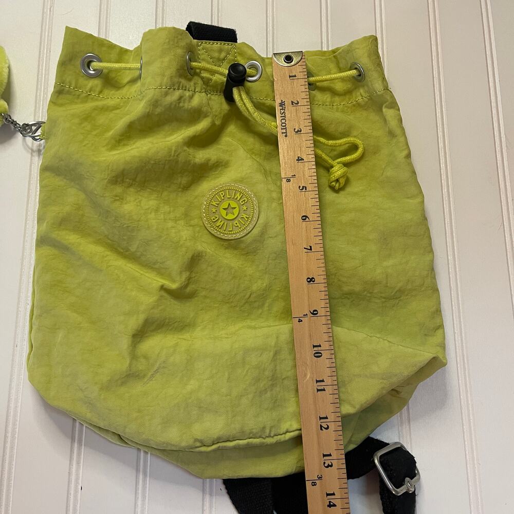 Kipling Fundamental Drawstring Backpack With Keyc… - image 8